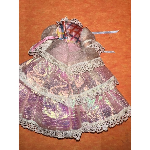 VINTAGE 1986 LADY LOVELY LOCKS Doll BODY ONLY W/ PINK DRESS Needs Tlc - Picture 3 of 9